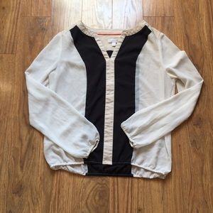 Color block Charming Charlie Blouse